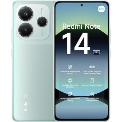 Xiaomi Redmi Note 14 (8GB/256GB) Coral Green EU